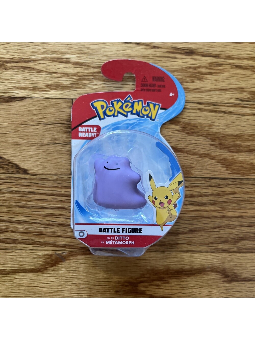 Ditto Pokemon Battle Figure 2-Inch Mini Figure - New